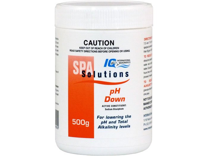 IQ Spa Solutions pH Down