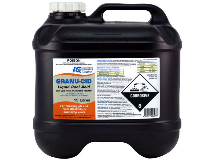 IQ Granu-Cid Liquid Pool Acid