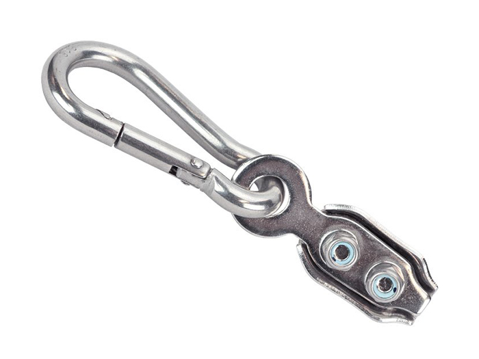 Lane Rope Long Clamp Set with Snap Hook