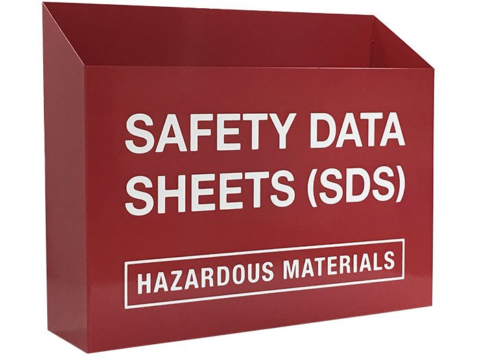 Safety Data Sheet Storage Box