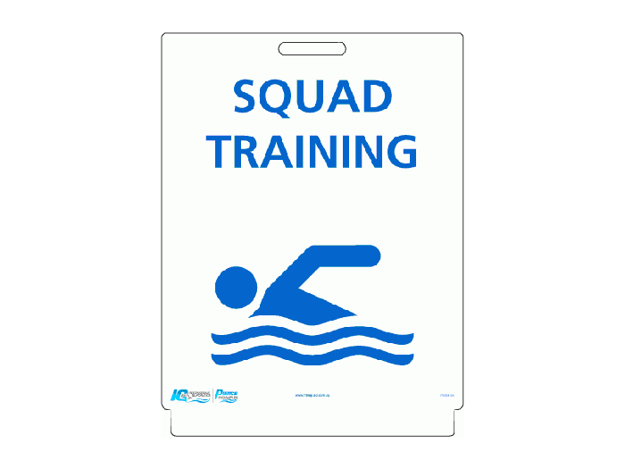 Pavement Sign - Squad Training