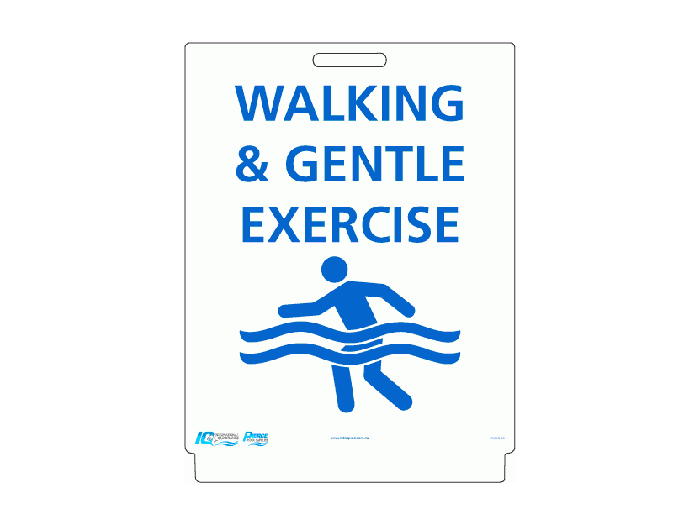 Pavement Sign - Walking & Gentle Exercise