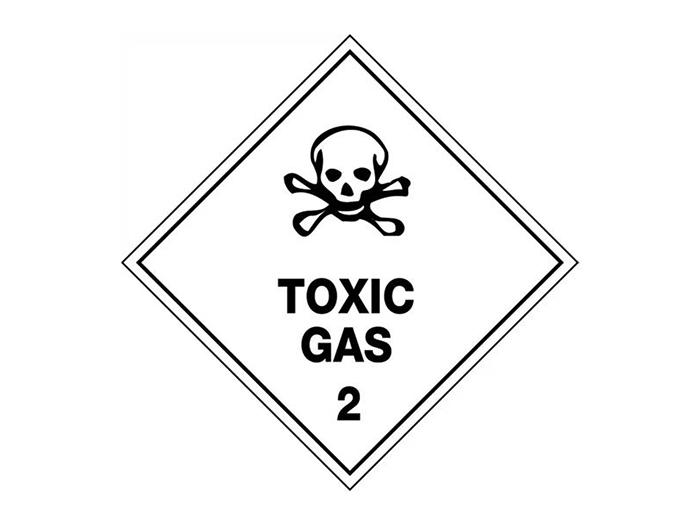 Hazardous Sign - Toxic Gas 2