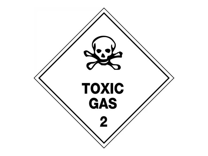 Hazardous Sign - Toxic Gas 2