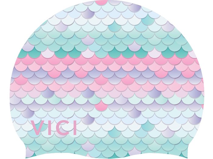 VICI Silicone Patterned Cap - Miss Mermaid